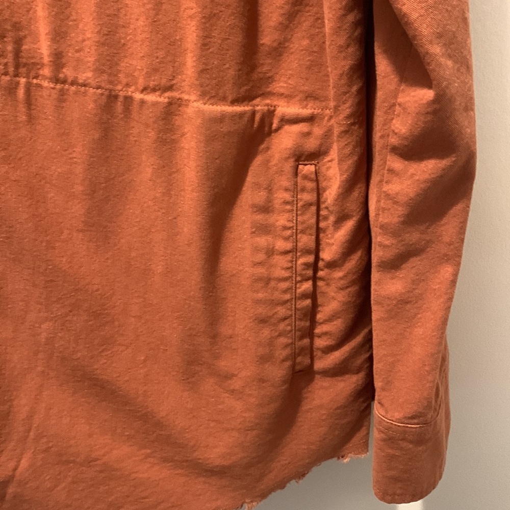 Gentle Fawn Rust Button-Up Utility Jacket - Picture 6 of 7